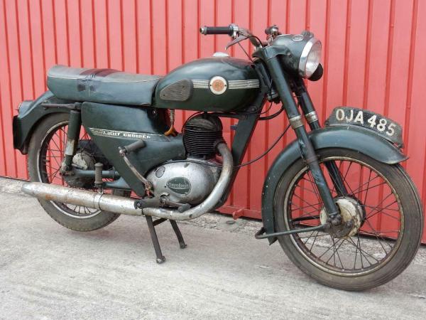 1959 Francis Barnett Light Cruiser 79 - Barn Find Bikes