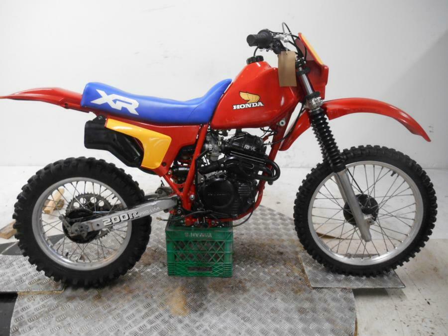 1984 Honda XR200R Enduro - Unregistered US Import - Barn Find Bikes