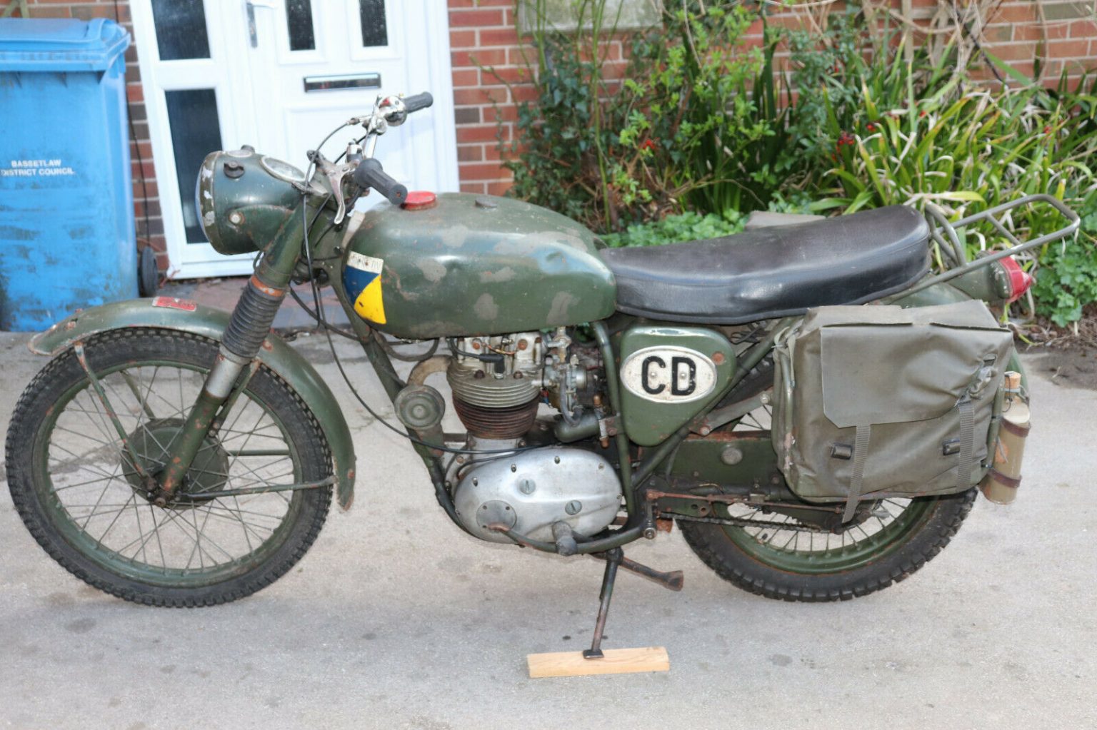BSA B40 WD Barn Find Bikes