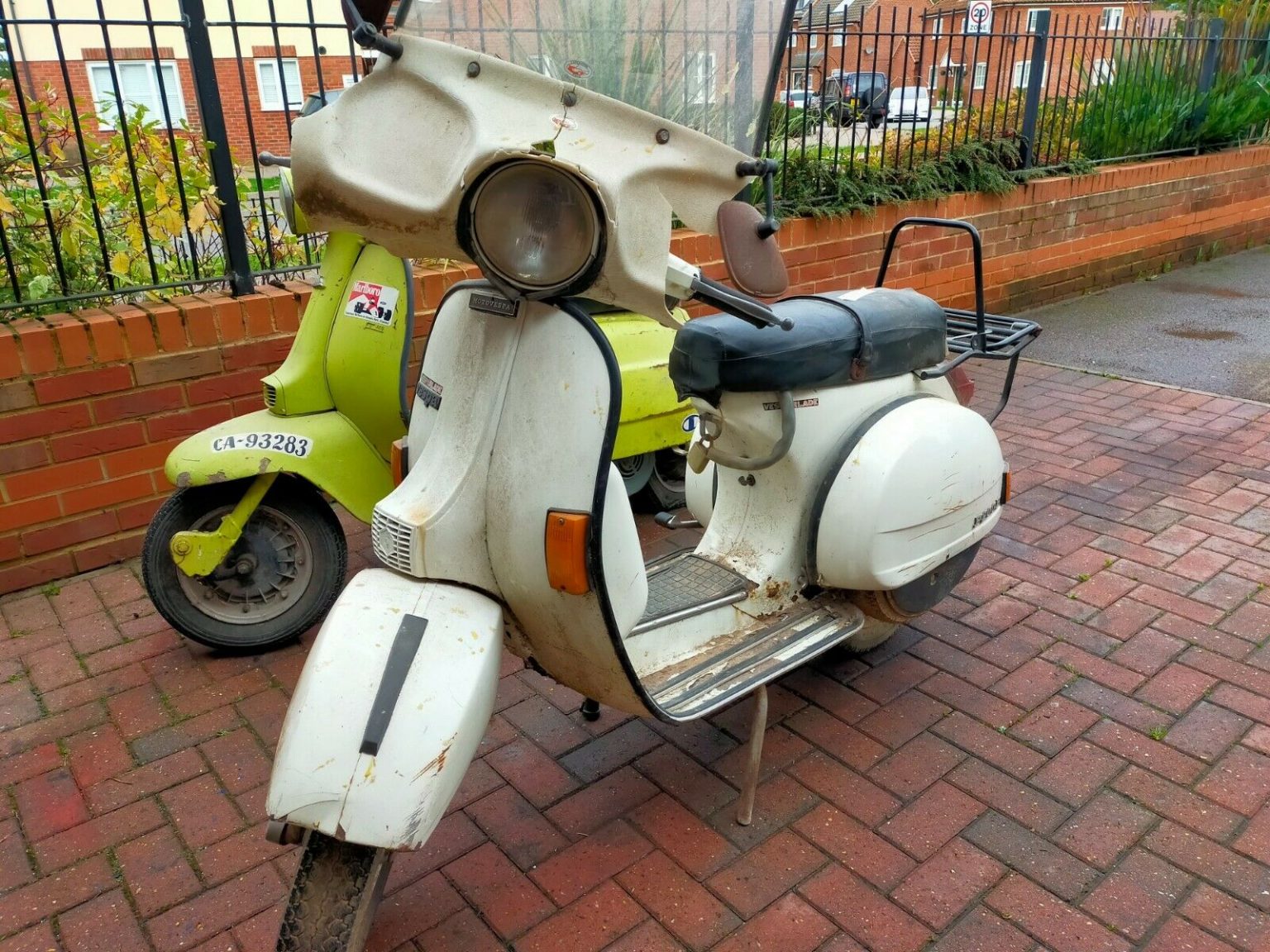 1981 Vespa P200e Mk1 Barn Find Bikes 5159